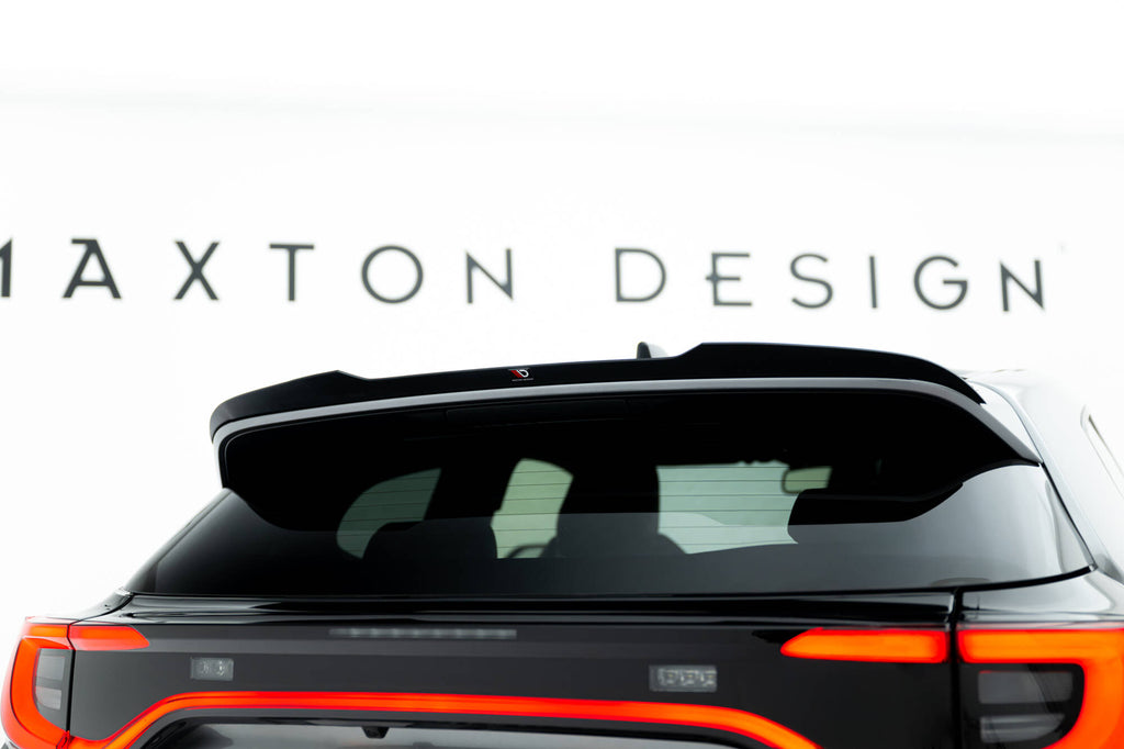 Maxton Design Spoiler CAP passend für Toyota GR Yaris Mk4 Facelift schwarz Hochglanz