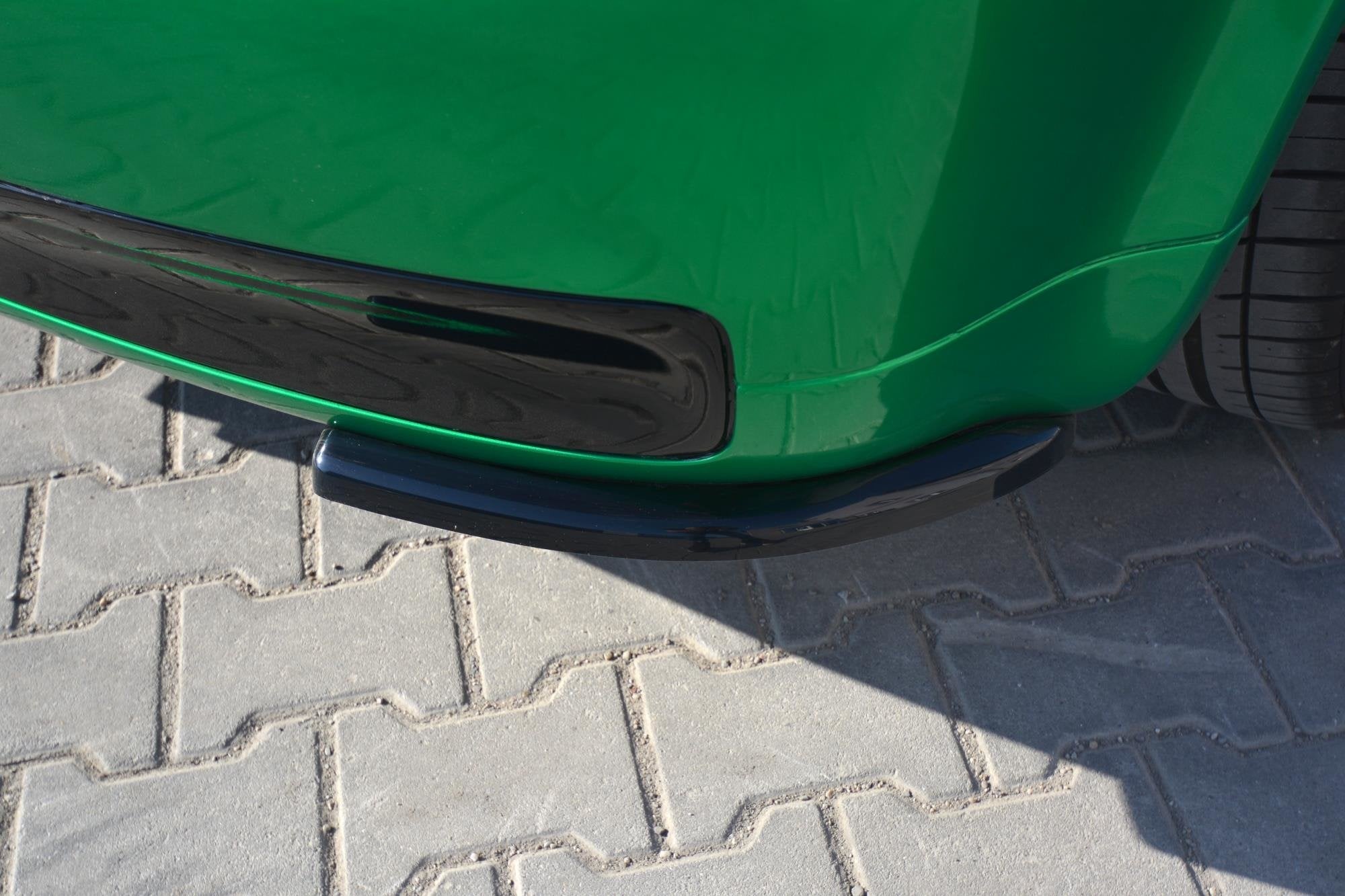 Maxton Design Heck Ansatz Flaps Diffusor V.1 passend für AUDI S3 8L schwarz Hochglanz