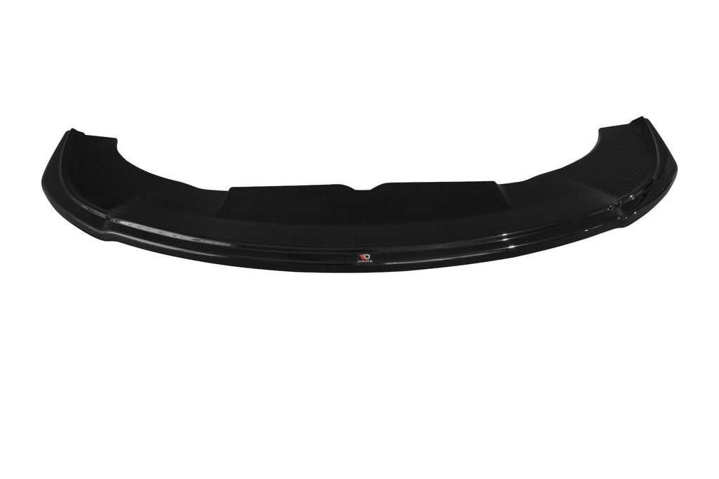Maxton Design Street+ Spoilerlippe Front Ansatz V.2 passend für Skoda Octavia RS Mk2 FL schwarz Hochglanz