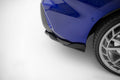 Maxton Design Heck Ansatz Flaps Diffusor V.4 passend für Audi S3 Limousine 8Y Facelift schwarz Hochglanz
