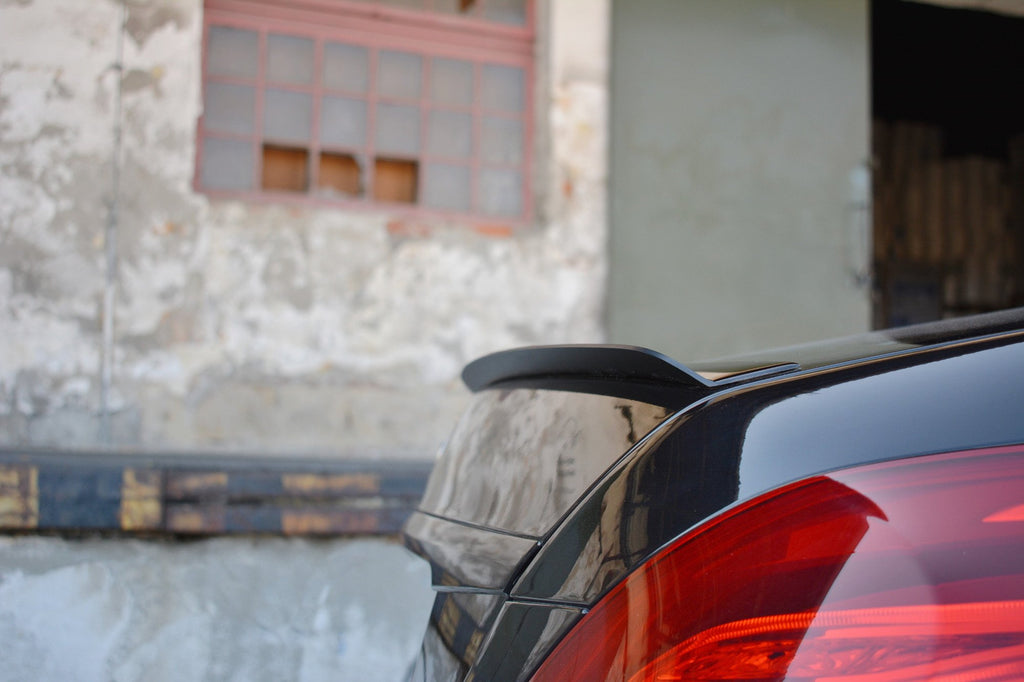 Maxton Design Spoiler CAP passend für Mercedes-Benz S W222 / W222 Facelift schwarz Hochglanz