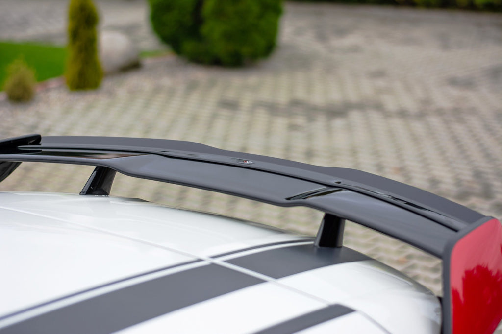 Maxton Design Spoiler CAP für Mercedes A45 AMG W176 schwarz Hochglanz