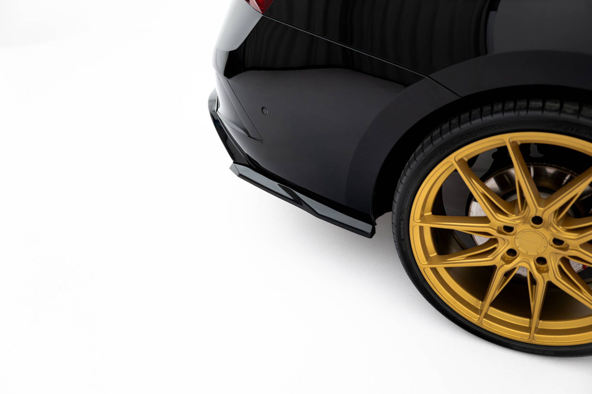 Maxton Design Heck Ansatz Flaps Diffusor V.7 passend für Skoda Octavia RS Liftback / Combi Mk4 schwarz Hochglanz