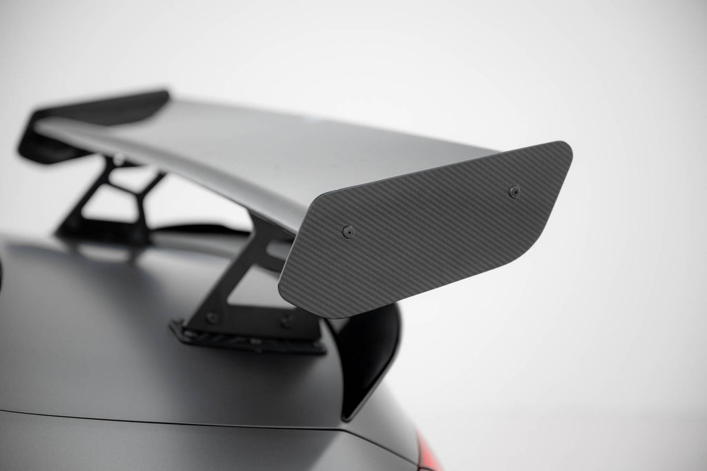 Maxton Design Carbon Spoiler With Internal Brackets Uprights Mercedes-Benz CLA Coupe C118 / C118 Facelift für Mercedes-Benz CLA C118