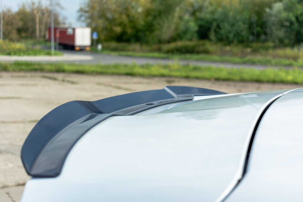 Maxton Design Spoiler CAP passend für Renault Megane IV RS schwarz Hochglanz