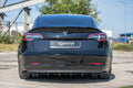 Maxton Design Diffusor Heck Ansatz passend für Tesla Model 3 schwarz Hochglanz