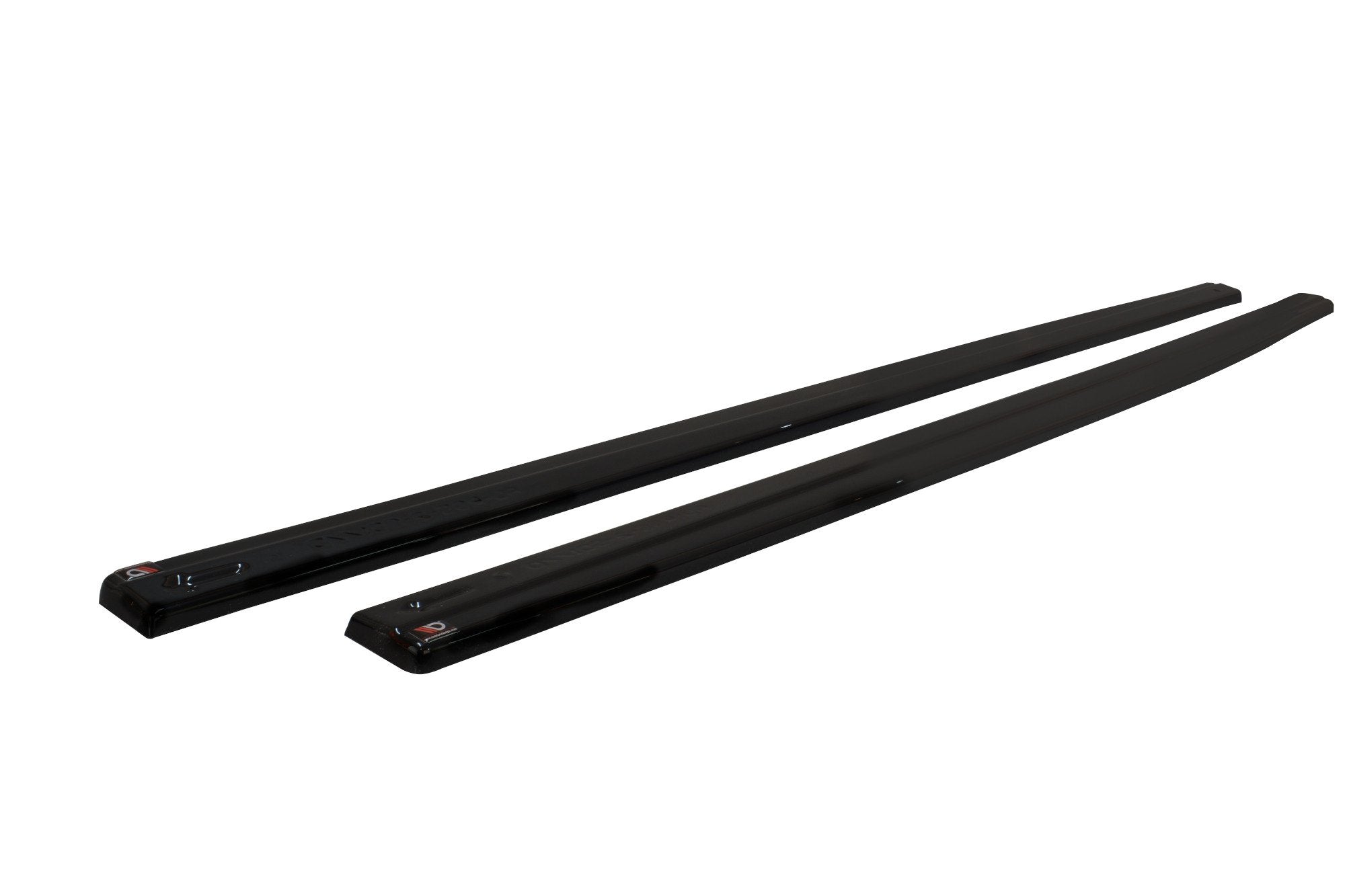 Maxton Design Street+ Seitenschweller Leisten passend für Audi RS5 Coupe F5 schwarz Hochglanz