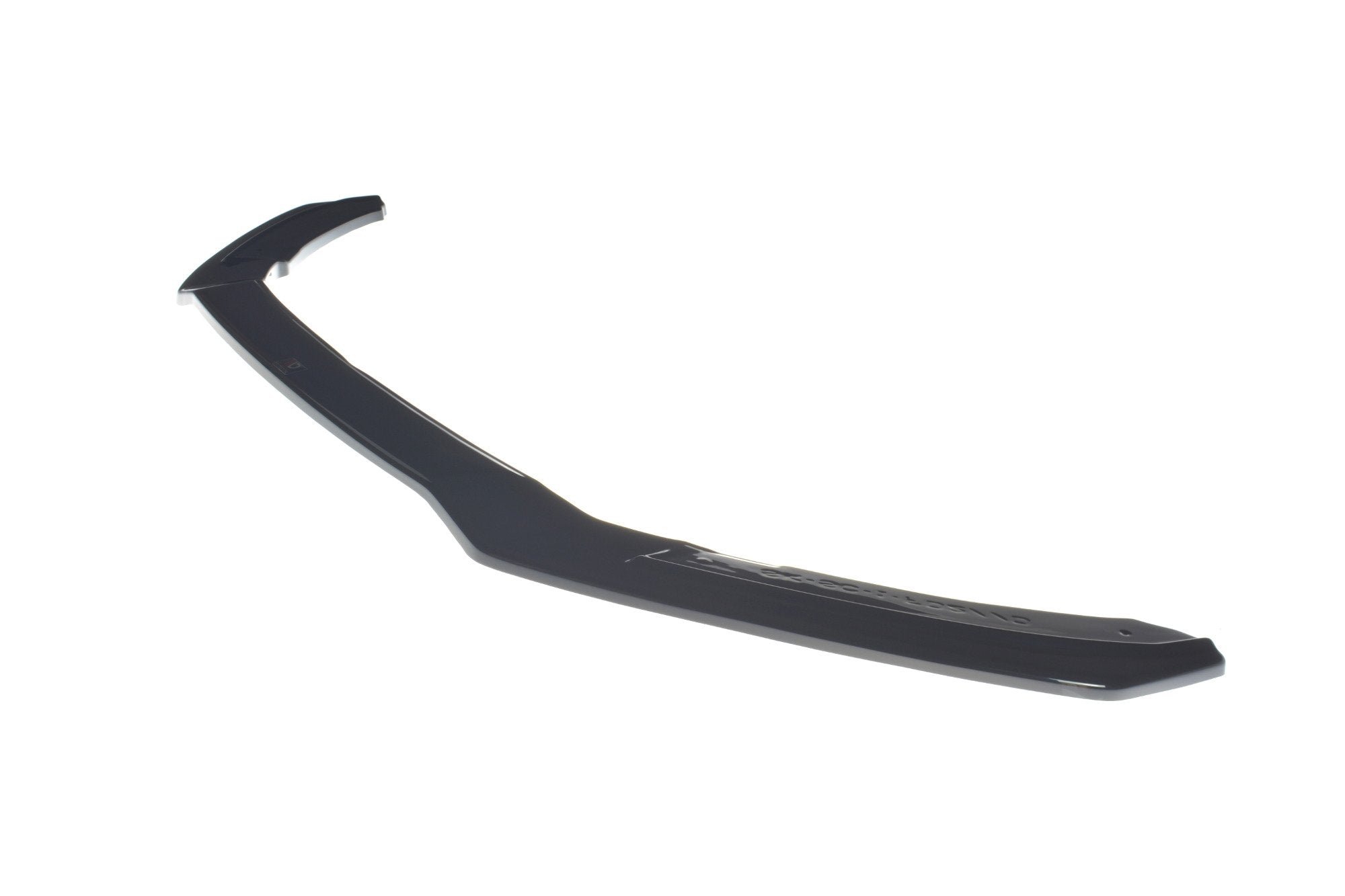 Maxton Design Street+ Spoilerlippe Front Ansatz V.2 passend für Skoda Scala schwarz Hochglanz