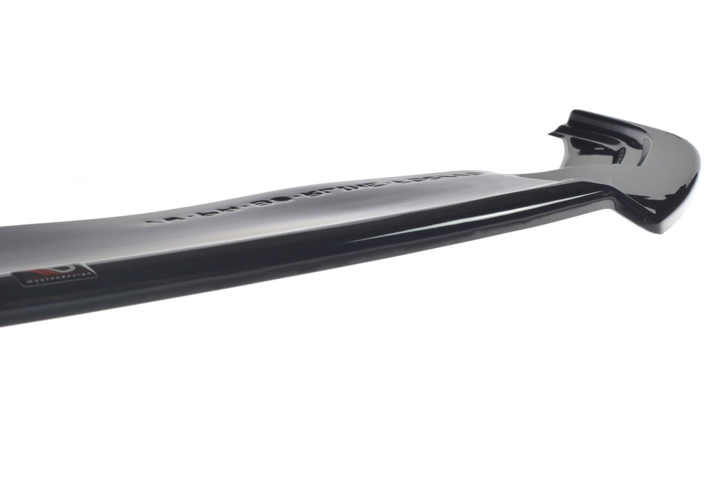 Maxton Design Street+ Spoilerlippe Front Ansatz V.2 passend für VW Passat R-Line B8 schwarz Hochglanz