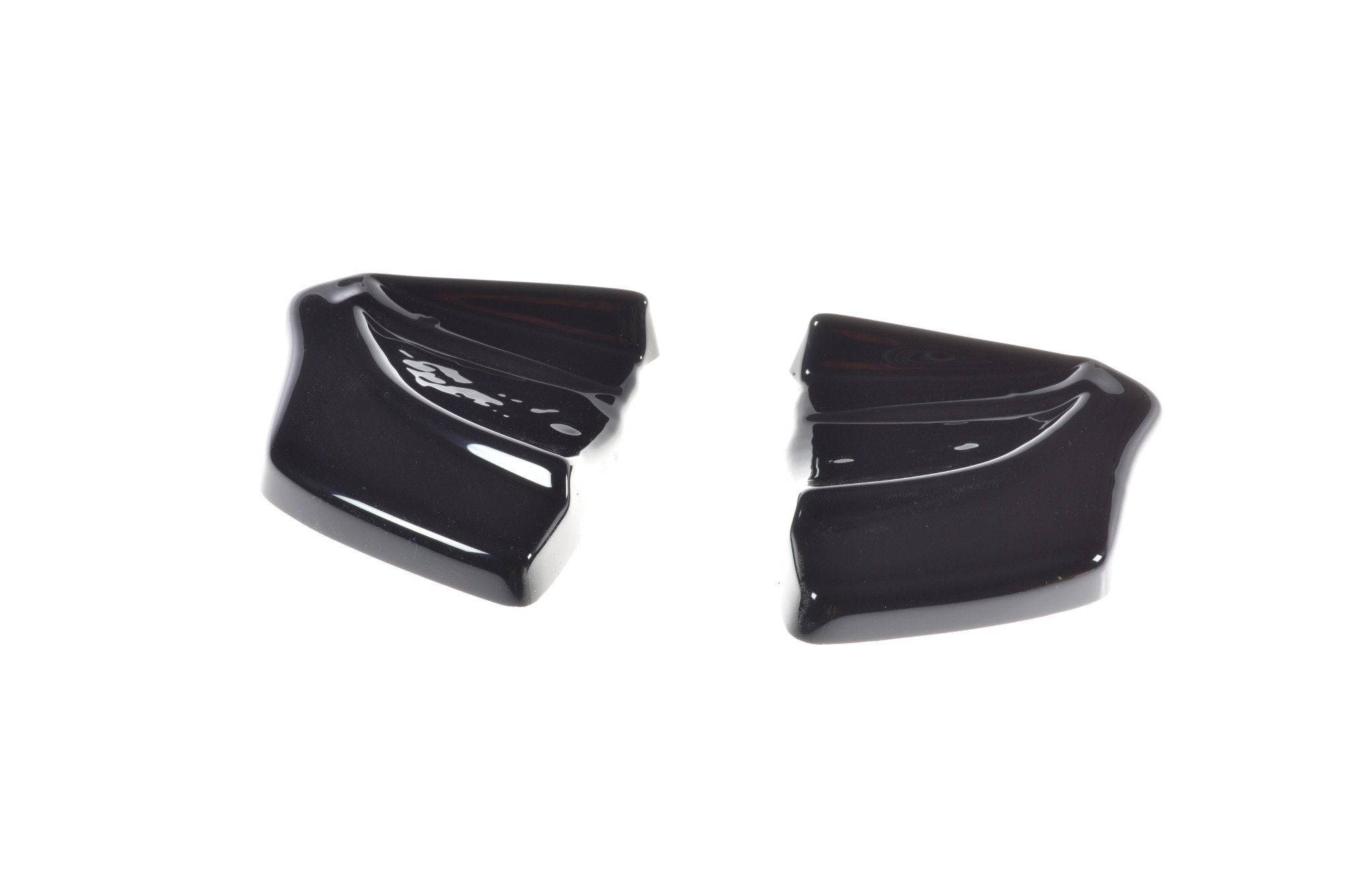 Maxton Design Heck Ansatz Flaps Diffusor passend für Abarth 500 Mk1 schwarz Hochglanz