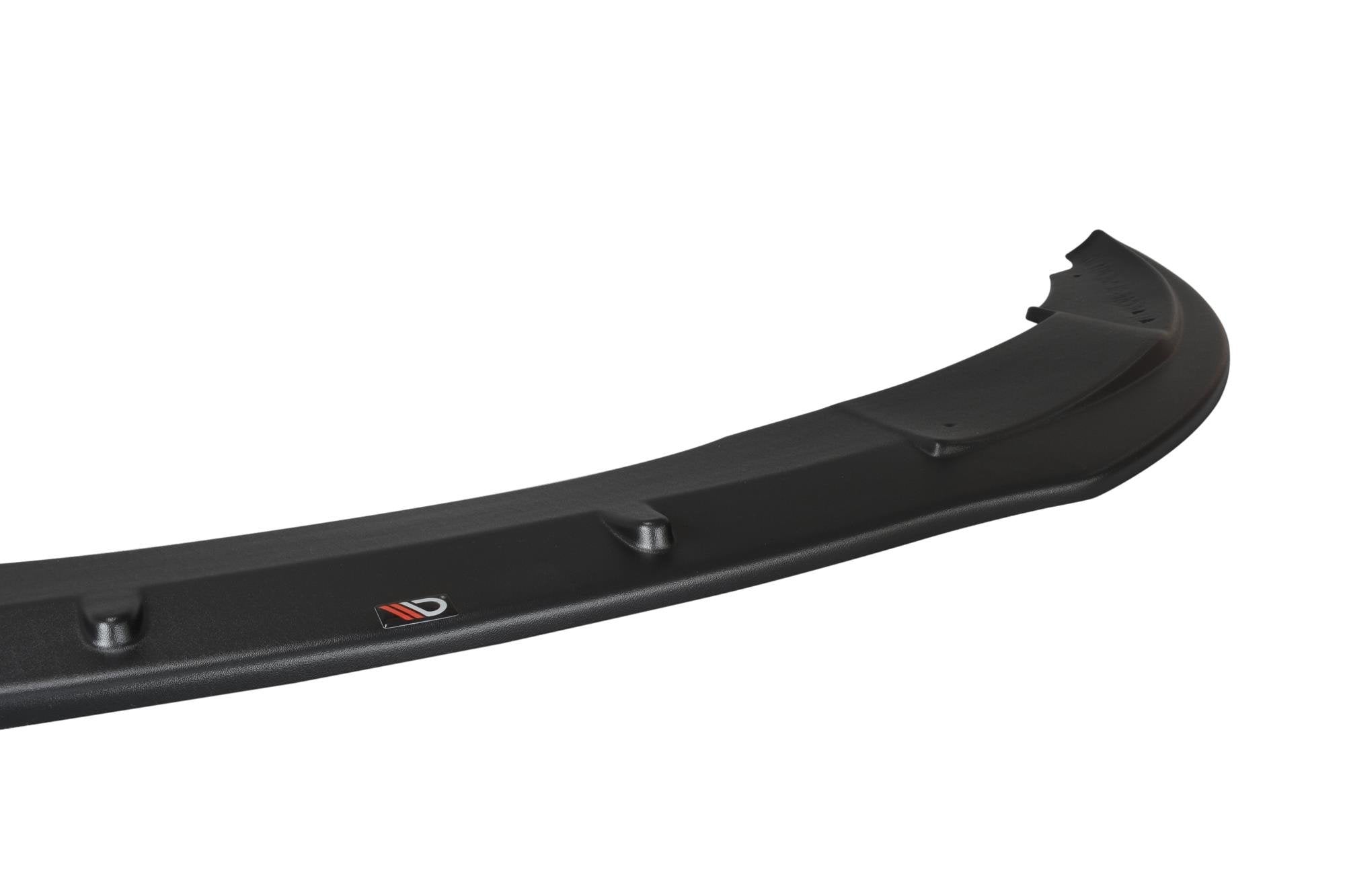 Maxton Design Street+ Spoilerlippe Front Ansatz passend für Audi A6 S-Line C6 FL schwarz Hochglanz