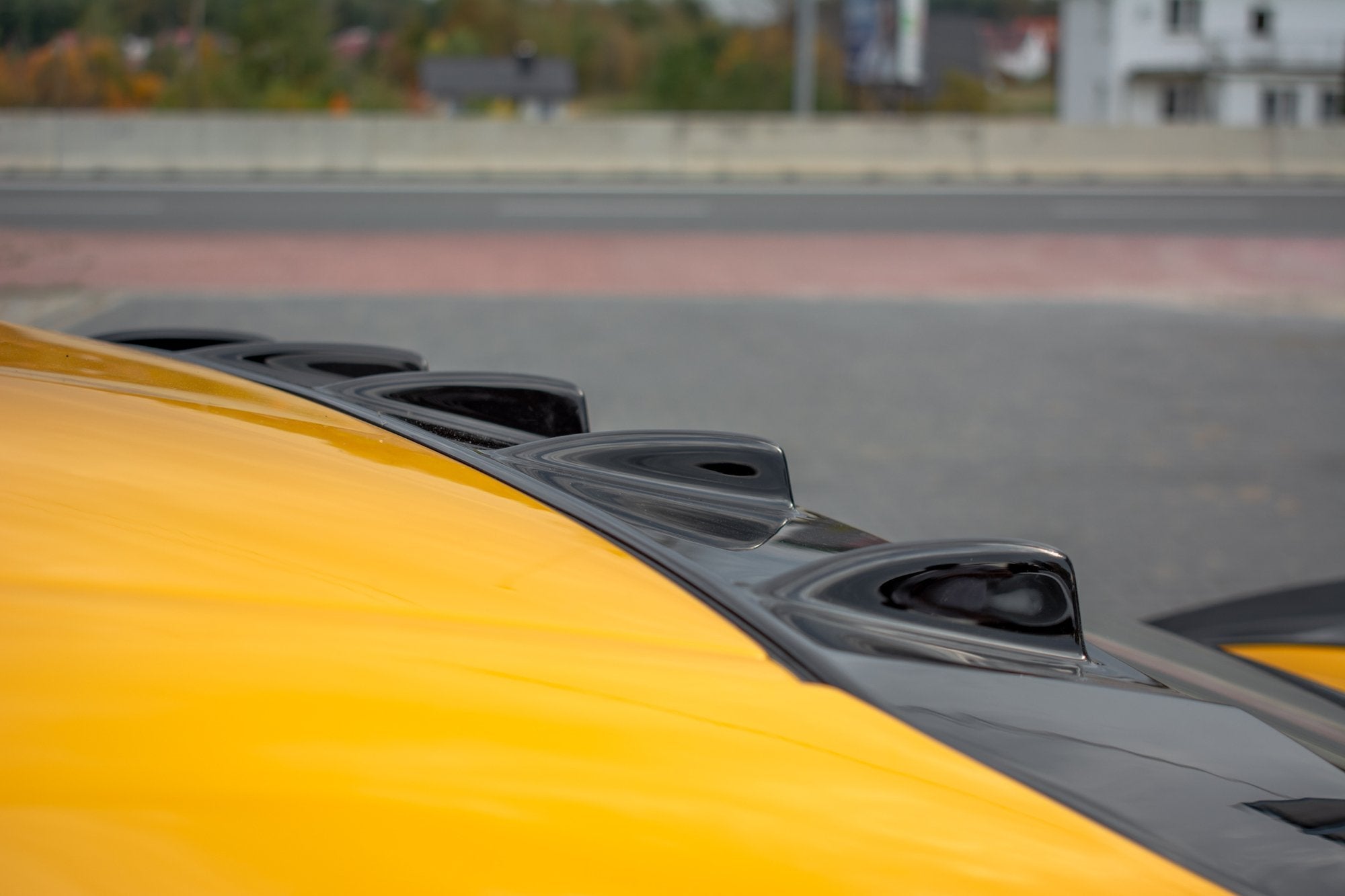 Maxton Design Heckscheiben Spoiler für Toyota Supra mk5 schwarz matt