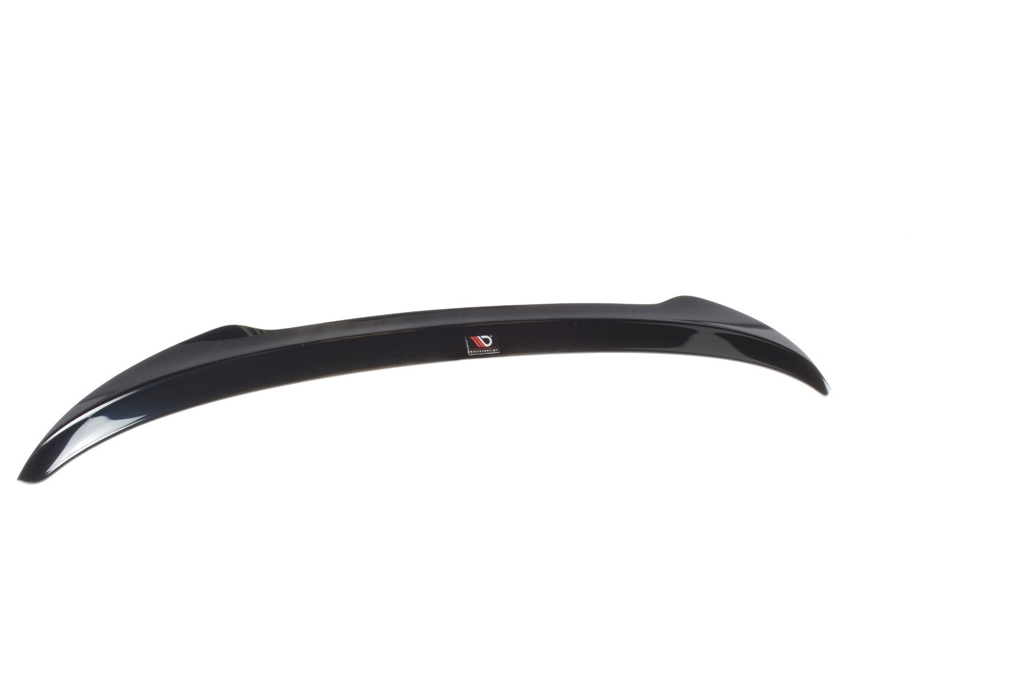 Maxton Design Spoiler CAP passend für BMW 1er E81/ E87 FACELIFT (AERO SPOILER) schwarz Hochglanz