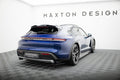 Maxton Design Heck Ansatz Flaps Diffusor passend für Porsche Taycan Cross Turismo 4S schwarz Hochglanz