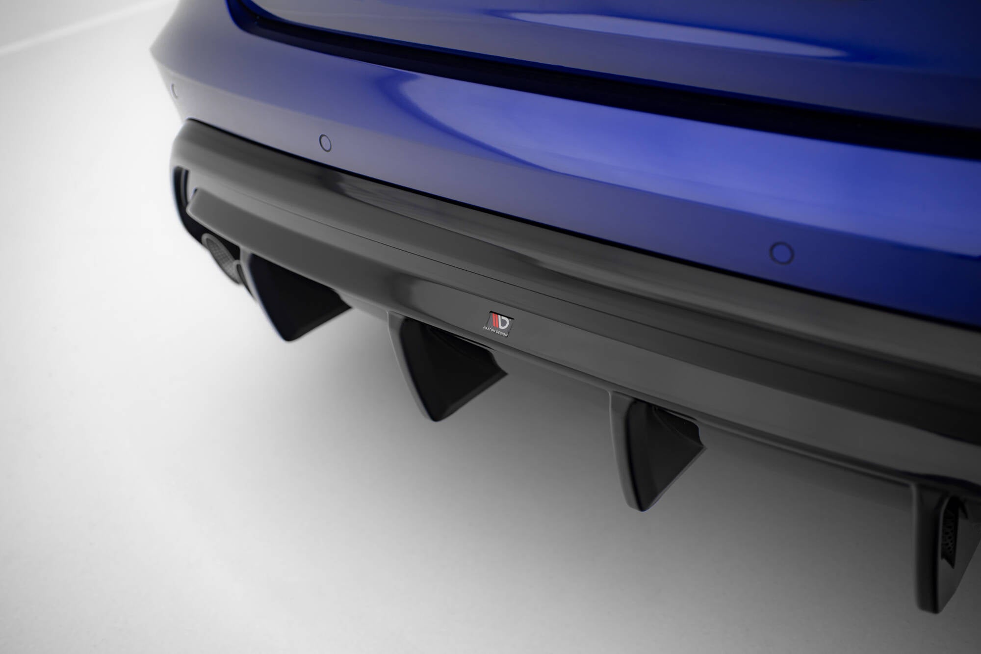 Maxton Design Diffusor Heck Ansatz passend für Audi S3 Limousine 8Y Facelift