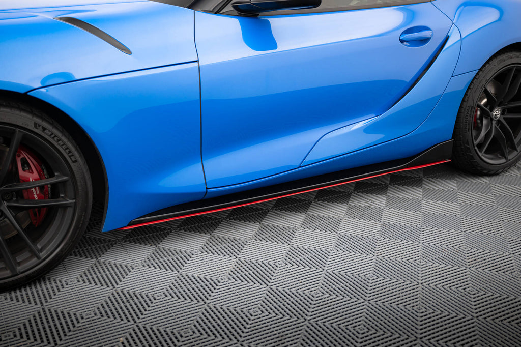 Maxton Design Seitenschweller Ansatz V.2 für Toyota Supra Mk5