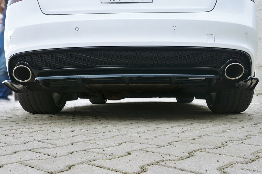 Maxton Design Heckansatz Audi A5 S-Line 8T Facelift DTM LOOK schwarz Hochglanz für Audi A5 / S5 / RS5