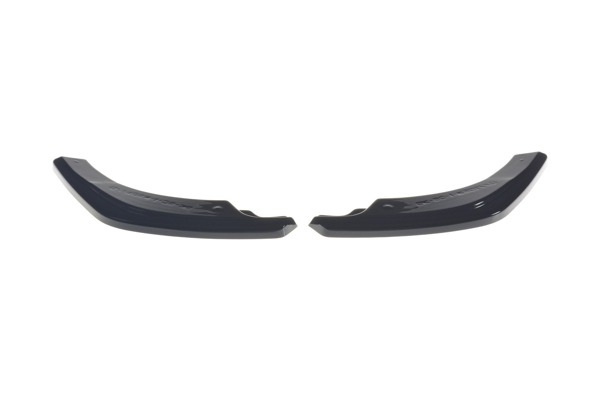Maxton Design Heck Ansatz Flaps Diffusor passend für Skoda Scala schwarz Hochglanz