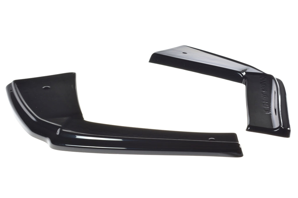 Maxton Design Heck Ansatz Flaps Diffusor passend für ALFA ROMEO GIULIA VELOCE schwarz Hochglanz