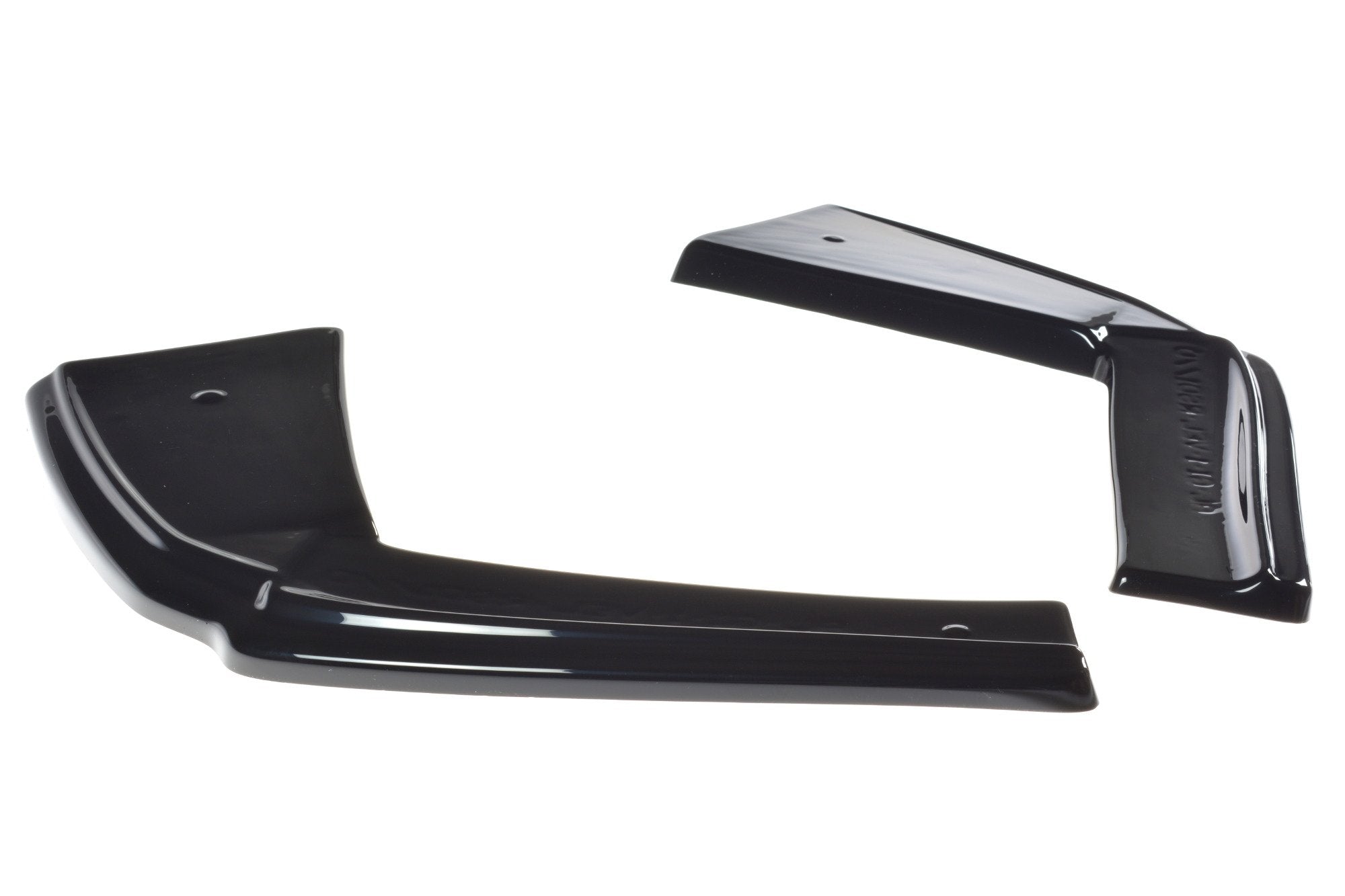 Maxton Design Heck Ansatz Flaps Diffusor passend für ALFA ROMEO GIULIA VELOCE schwarz Hochglanz