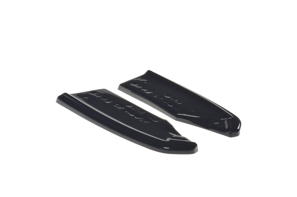 Maxton Design Heck Ansatz Flaps Diffusor für BMW X3 F25 M-Paket Facelift Carbon Look