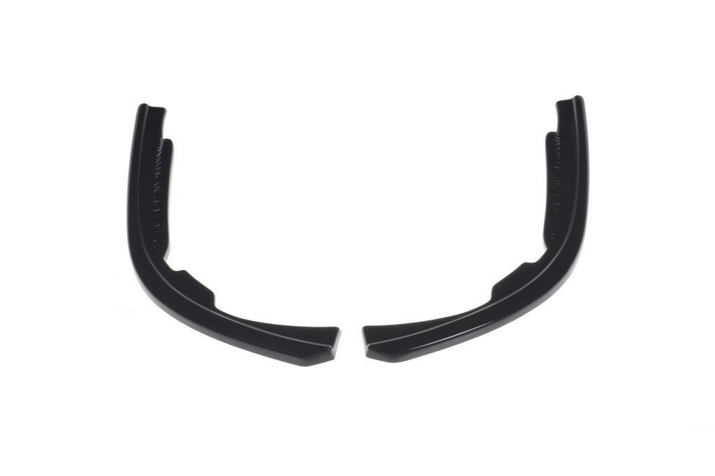 Maxton Design Heck Ansatz Flaps Diffusor passend für VW Passat R-Line B8 schwarz Hochglanz