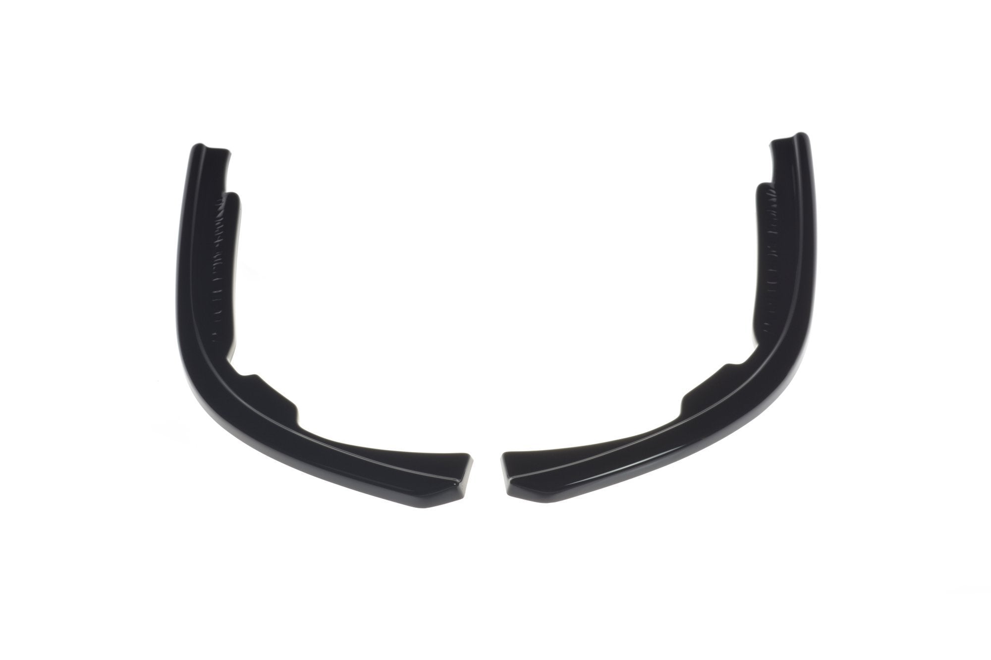Maxton Design Heck Ansatz Flaps Diffusor passend für VW Passat R-Line B8 schwarz Hochglanz
