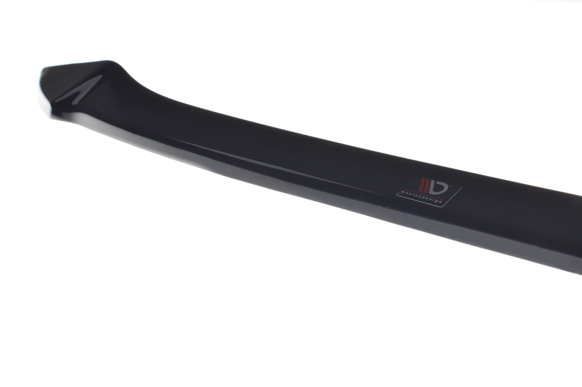Maxton Design Street+ Spoilerlippe Front Ansatz V.1 passend für BMW 3er M-Paket G20 schwarz Hochglanz