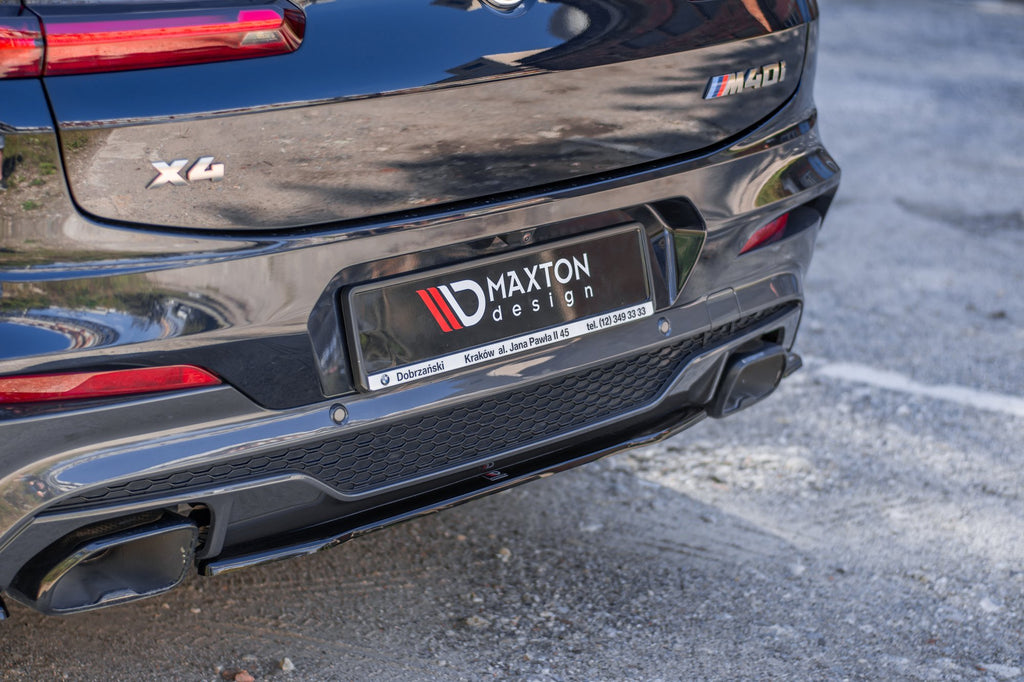Maxton Design Heckansatz BMW X4 M40i G02 schwarz Hochglanz für BMW X4 G02