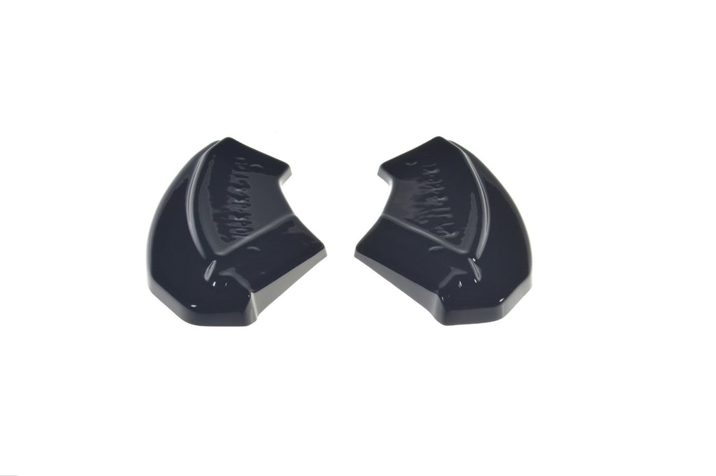 Maxton Design Heck Ansatz Flaps Diffusor passend für Audi TT RS 8S schwarz Hochglanz