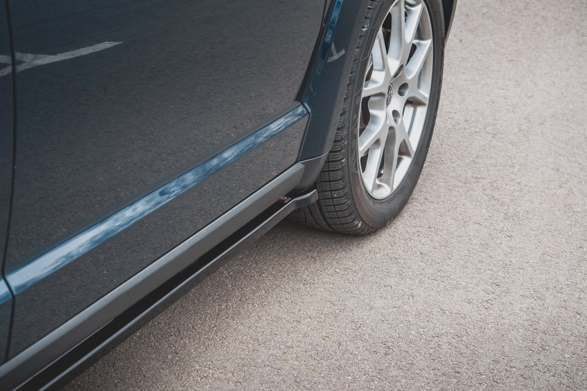 Maxton Design Street+ Seitenschweller Leisten passend für Fiat Freemont schwarz Hochglanz