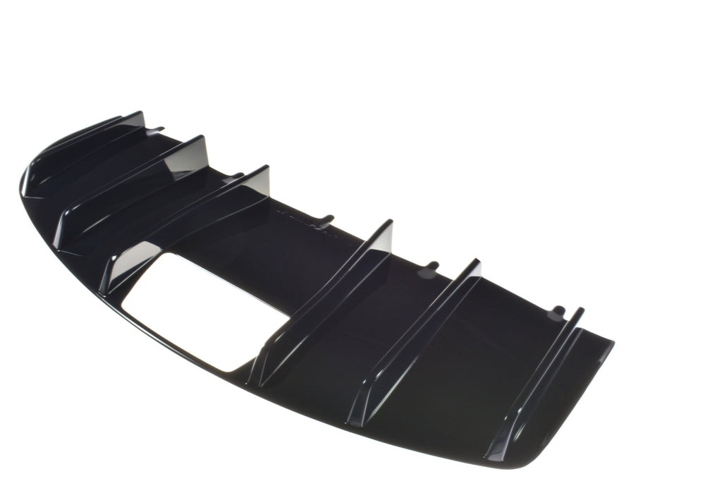 Maxton Design Diffusor Heck Ansatz passend für TESLA MODEL X schwarz Hochglanz