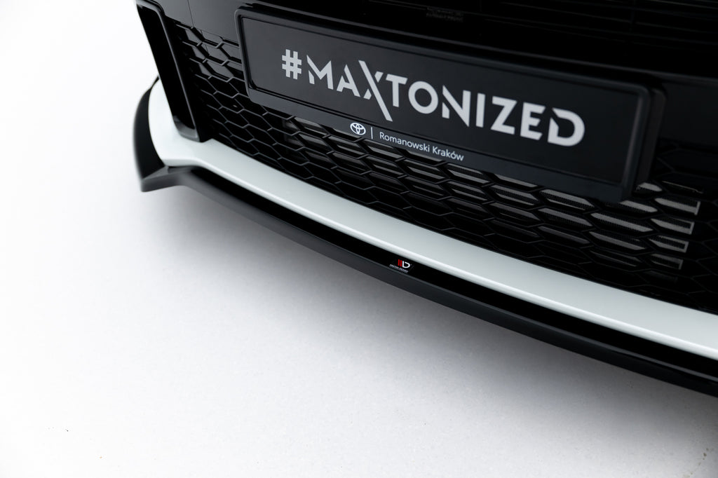 Maxton Design Front Ansatz V.3 +Flaps für Toyota GR Yaris Mk4