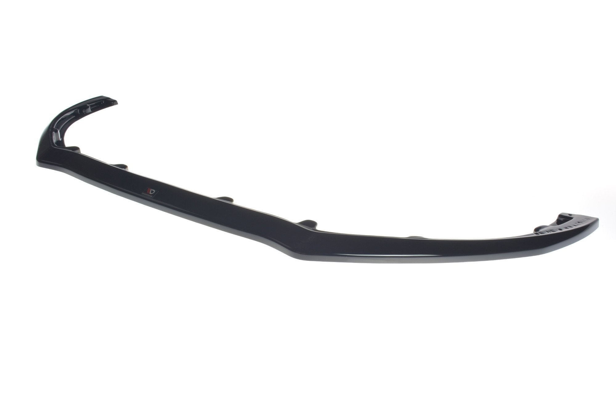 Maxton Design Street+ Spoilerlippe Front Ansatz V.2 passend für Renault Megane IV RS schwarz Hochglanz