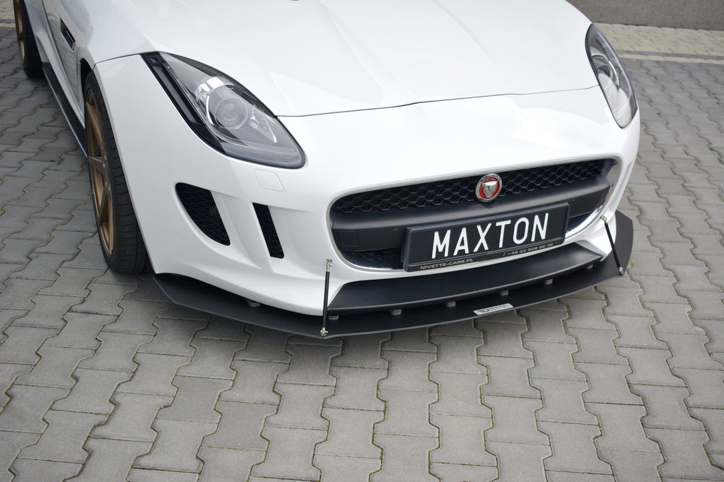 Maxton Design Racing Street+ Spoilerlippe Front Ansatz passend für JAGUAR F-TYPE X152