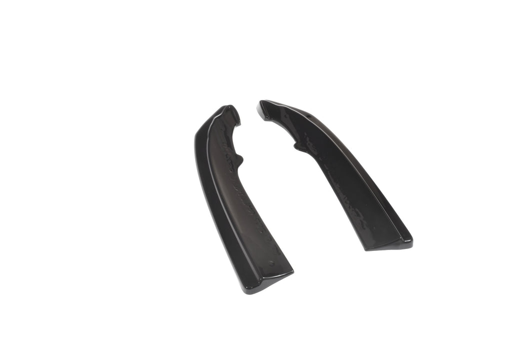 Maxton Design Splitter / Diffusor Heck Ansatz passend für Mercedes-Benz E-Klasse W207 Coupe AMG-Line schwarz Hochglanz