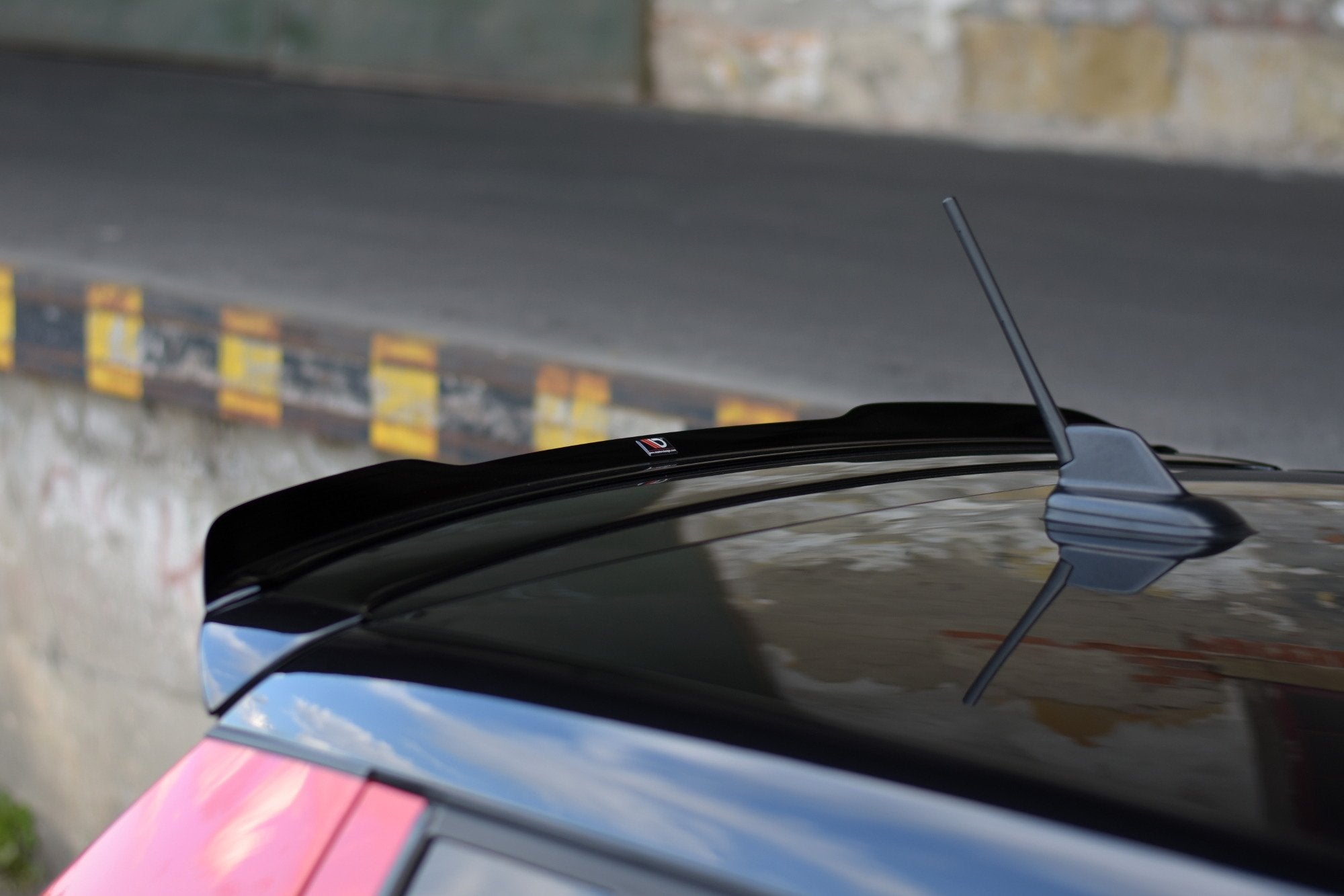Maxton Design Spoiler CAP passend für Skoda Fabia RS Mk2 schwarz Hochglanz