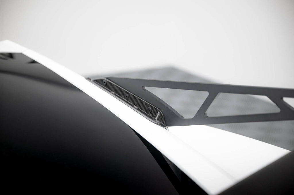 Maxton Design Carbon Spoiler With Upper Swan Mounting Chevrolet Corvette Stingray / Grand Sport C7 für Chevrolet Corvette C7