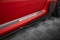 Maxton Design Street+ Seitenschweller Leisten passend für BMW M2 M-Performance G87 schwarz Hochglanz