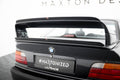 Maxton Design Unterer Spoiler CAP passend für BMW M3 / 3 M-Paket E36 Coupe GT Klasse schwarz Hochglanz
