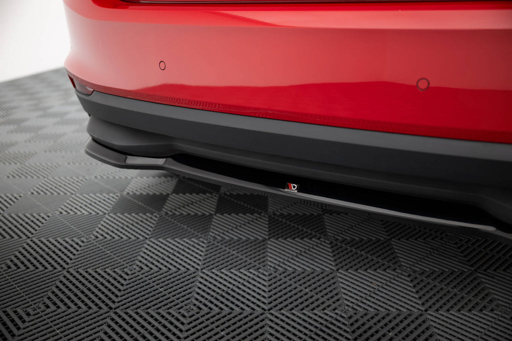 Maxton Design Heckansatz Skoda Fabia Mk4 schwarz Hochglanz für Skoda Fabia Standard
