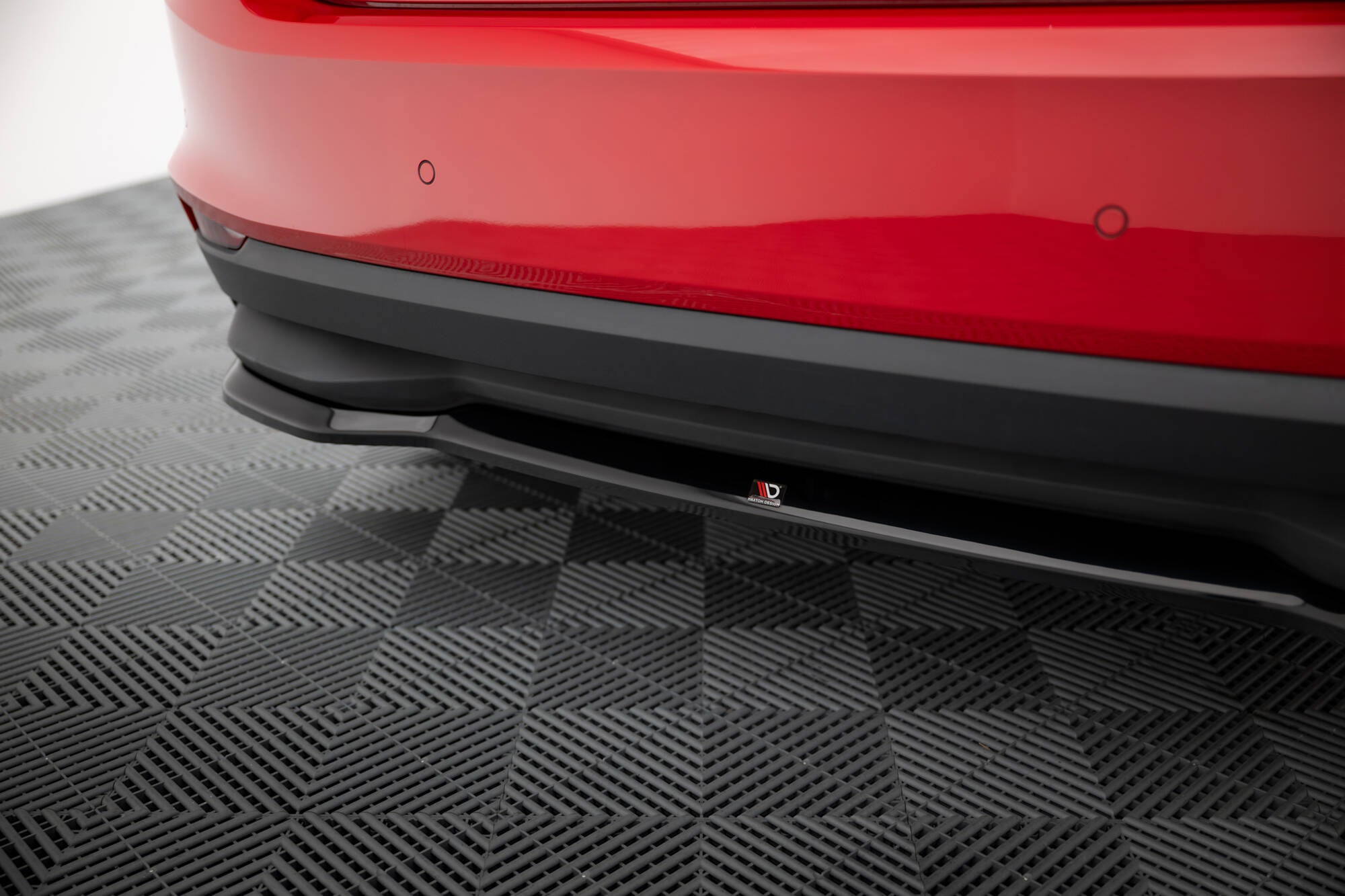 Maxton Design Heckansatz Skoda Fabia Mk4 schwarz Hochglanz für Skoda Fabia Standard