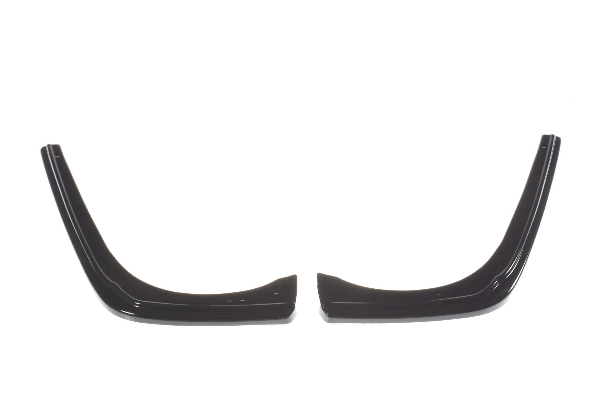 Maxton Design Heck Ansatz Flaps Diffusor passend für VW GOLF 7 VARIANT FACELIFT STANDARD schwarz Hochglanz