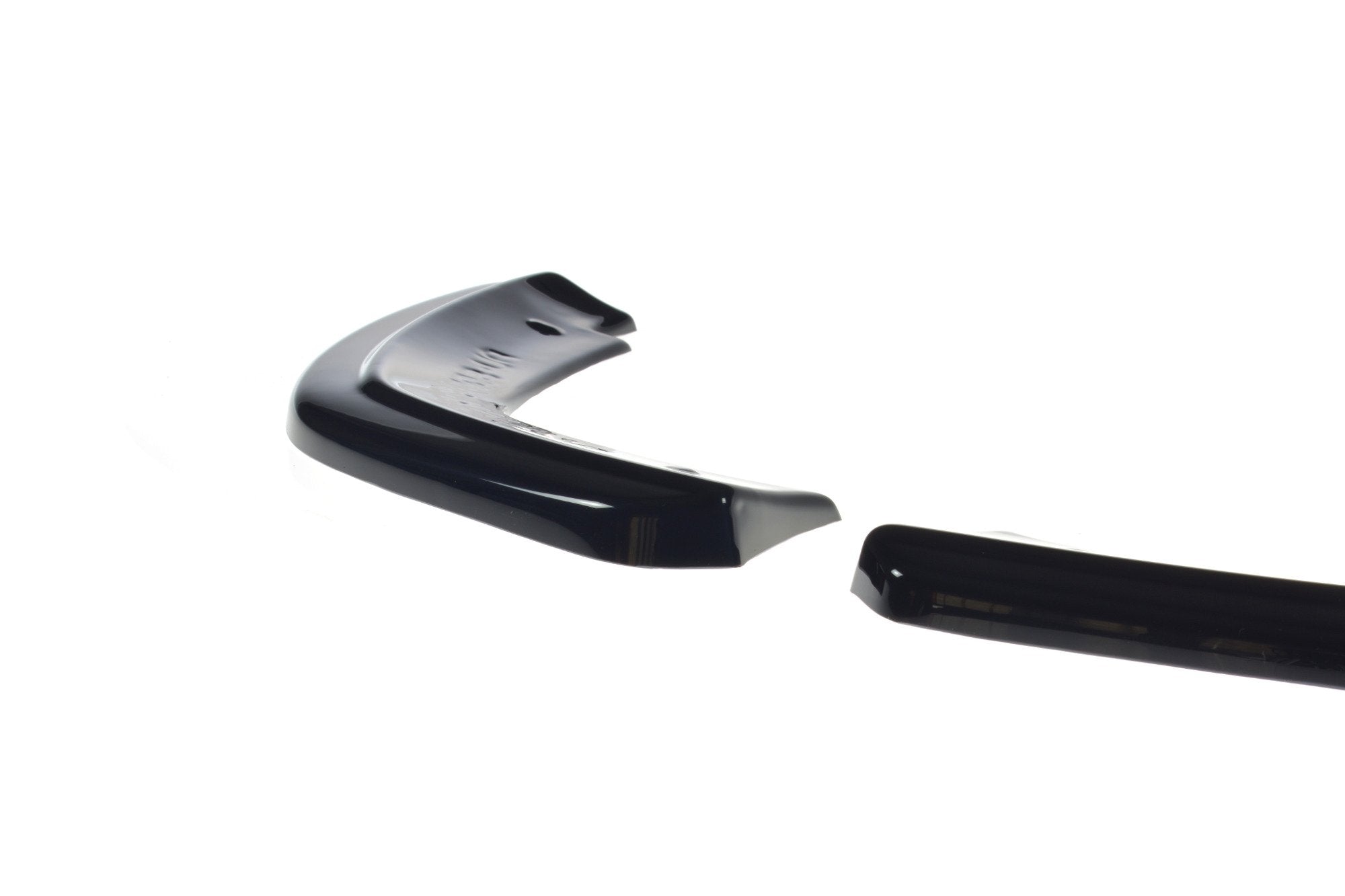 Maxton Design Heck Ansatz Flaps Diffusor passend für Audi SQ5/Q5 S-line Mk2 schwarz Hochglanz