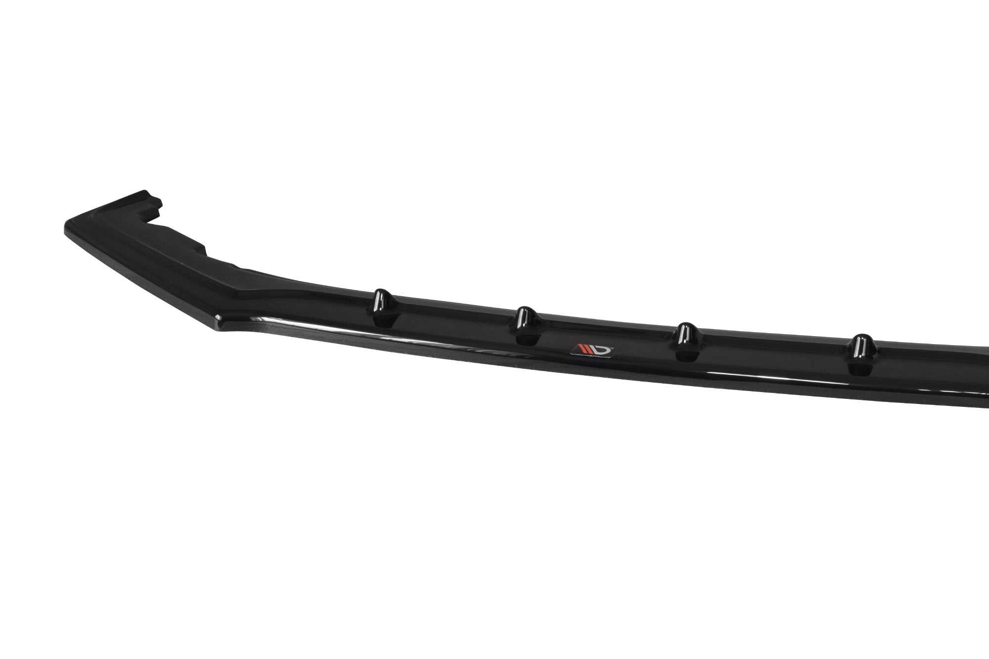 Maxton Design Street+ Spoilerlippe Front Ansatz V.1 passend für Subaru BRZ Mk1 Facelift schwarz Hochglanz