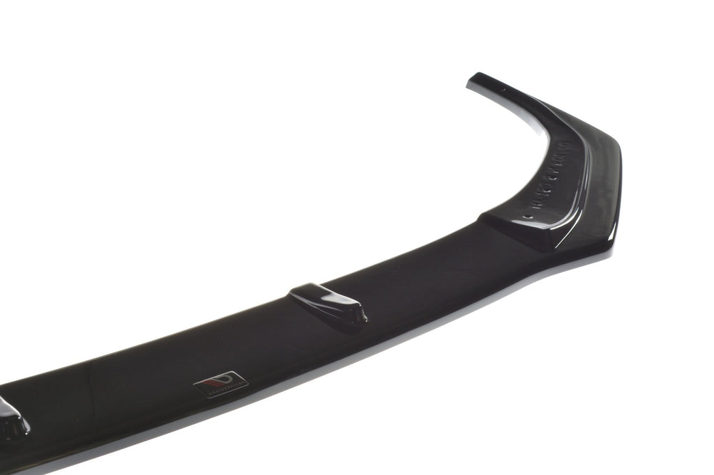 Maxton Design Front Ansatz V.1 für HYUNDAI I30 Mk3 N schwarz Hochglanz