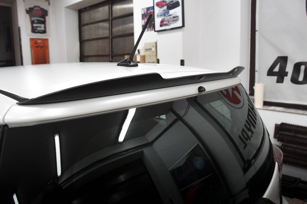 Maxton Design Spoiler CAP passend für Toyota IQ schwarz Hochglanz