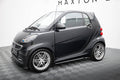 Maxton Design Street+ Seitenschweller Leisten passend für Brabus Smart Fortwo C451 Facelift schwarz Hochglanz
