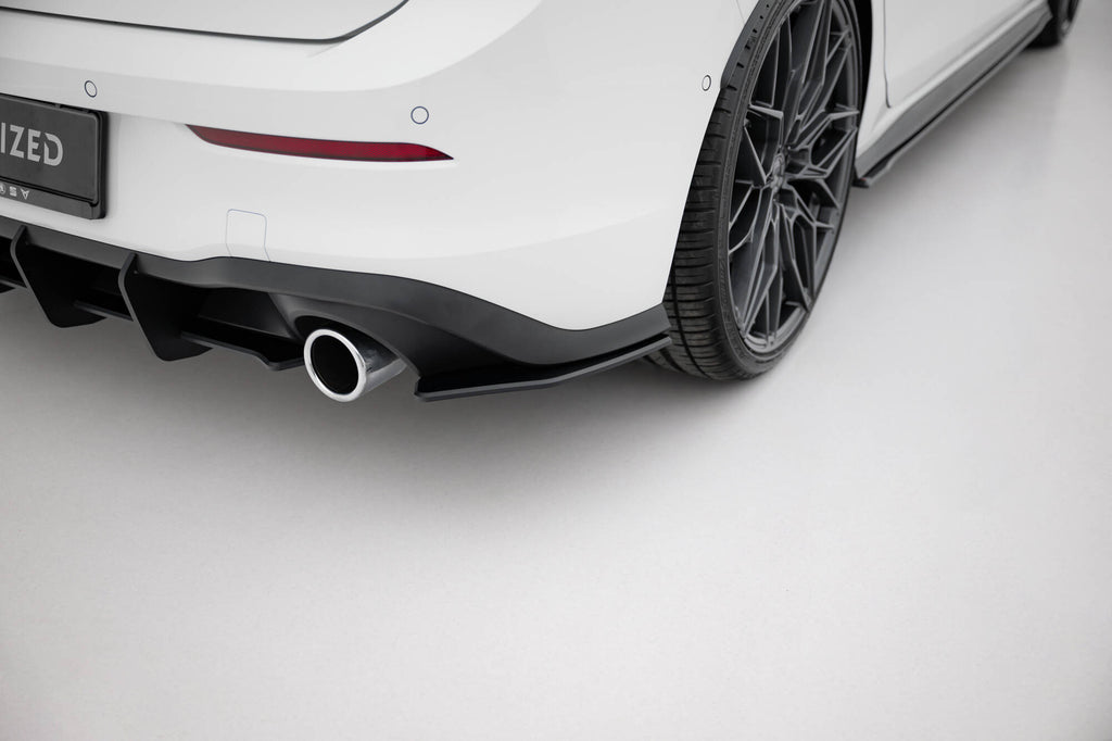 Maxton Design Street Pro Heck Ansatz Flaps Diffusor V.1 passend für VW Golf GTI / GTE / R-Line Mk8