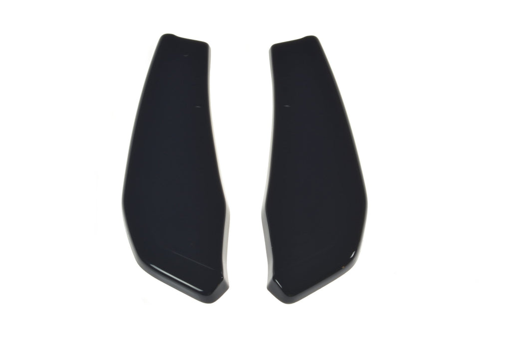 Maxton Design Heck Ansatz Flaps Diffusor passend für BMW X4 M40i G02 schwarz Hochglanz